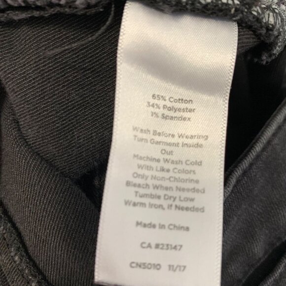 Talbots Flawless Five-Pocket Jegging Jeans Women’s 22WP Black Stretch Mid Rise - Picture 11 of 12